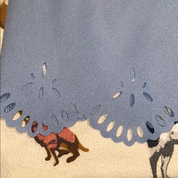 Light Blue off the shoulder top - Picture 3 of 3